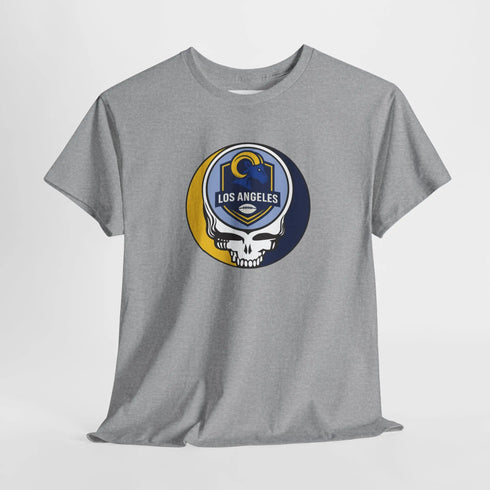 Grateful Dead - Los Angeles Rams Grateful Dead Steal Your Face T-Shirt - NFL - StealieShop